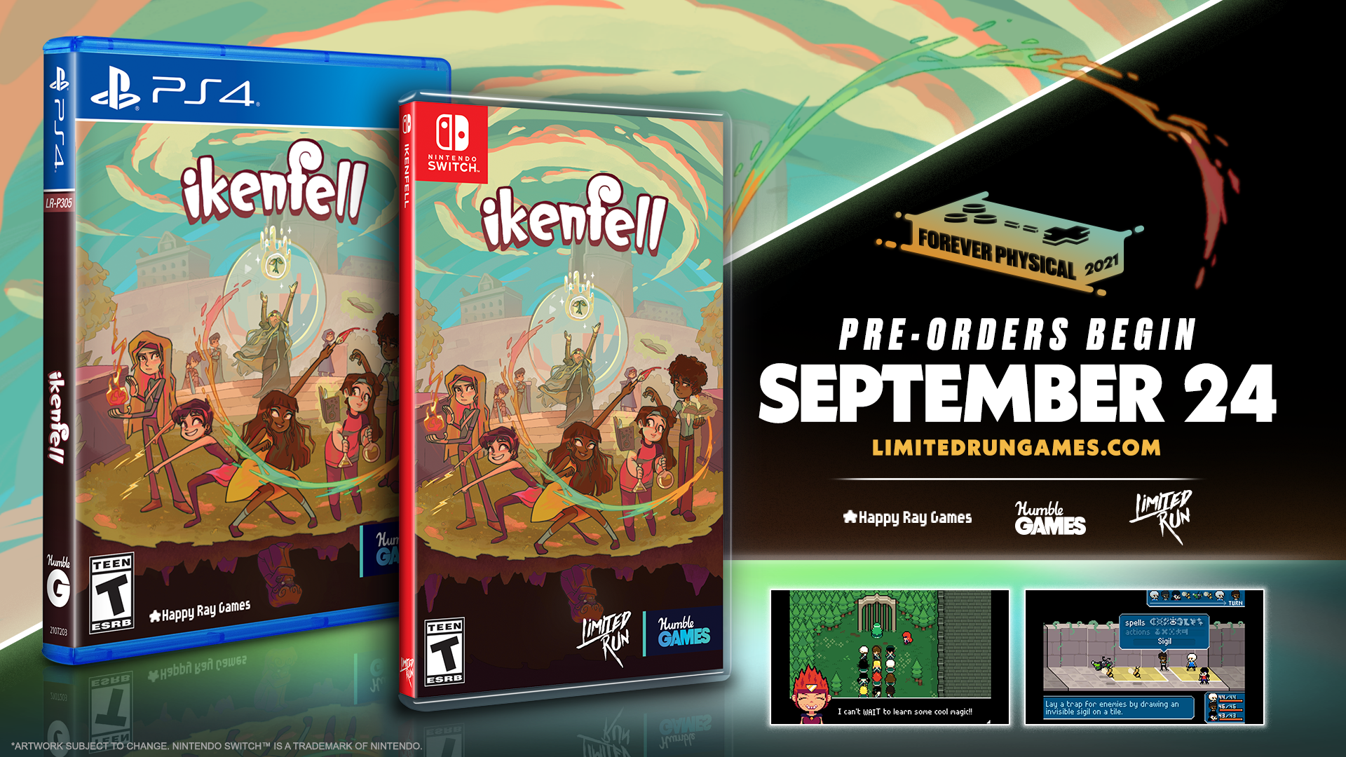 limited-run-games-426-ikenfell-ps4-spiel-standard-edition-rpg image 2