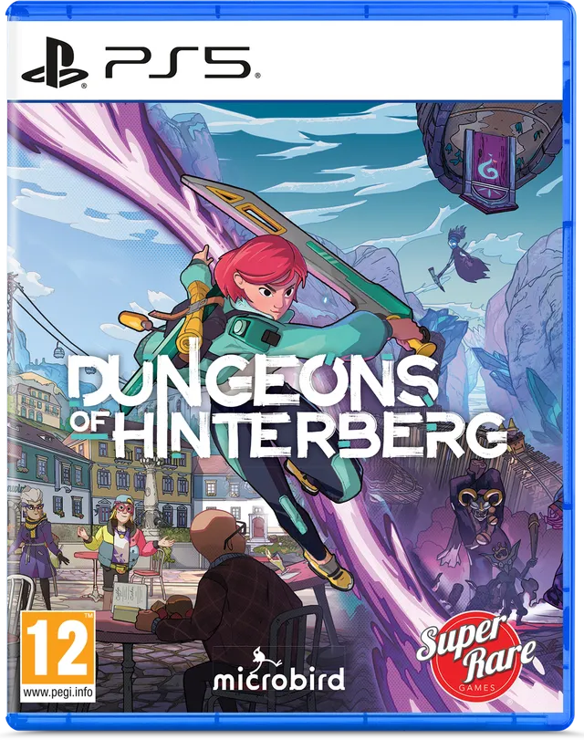 super-rare-games-ps5-20-dungeons-of-hinterberg-ps5-spiel-disc image 1