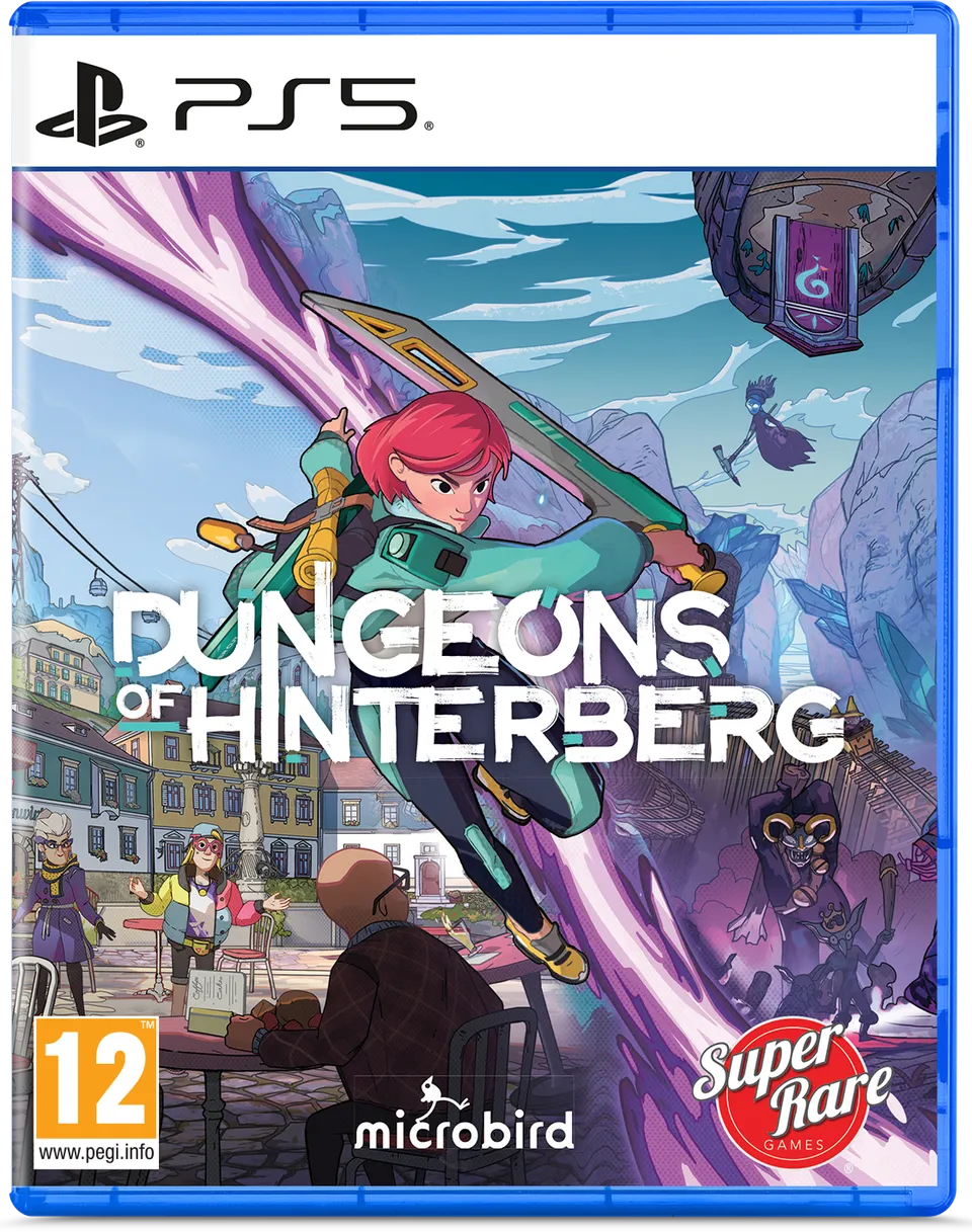 super-rare-games-ps5-20-dungeons-of-hinterberg-ps5-spiel-disc image 1