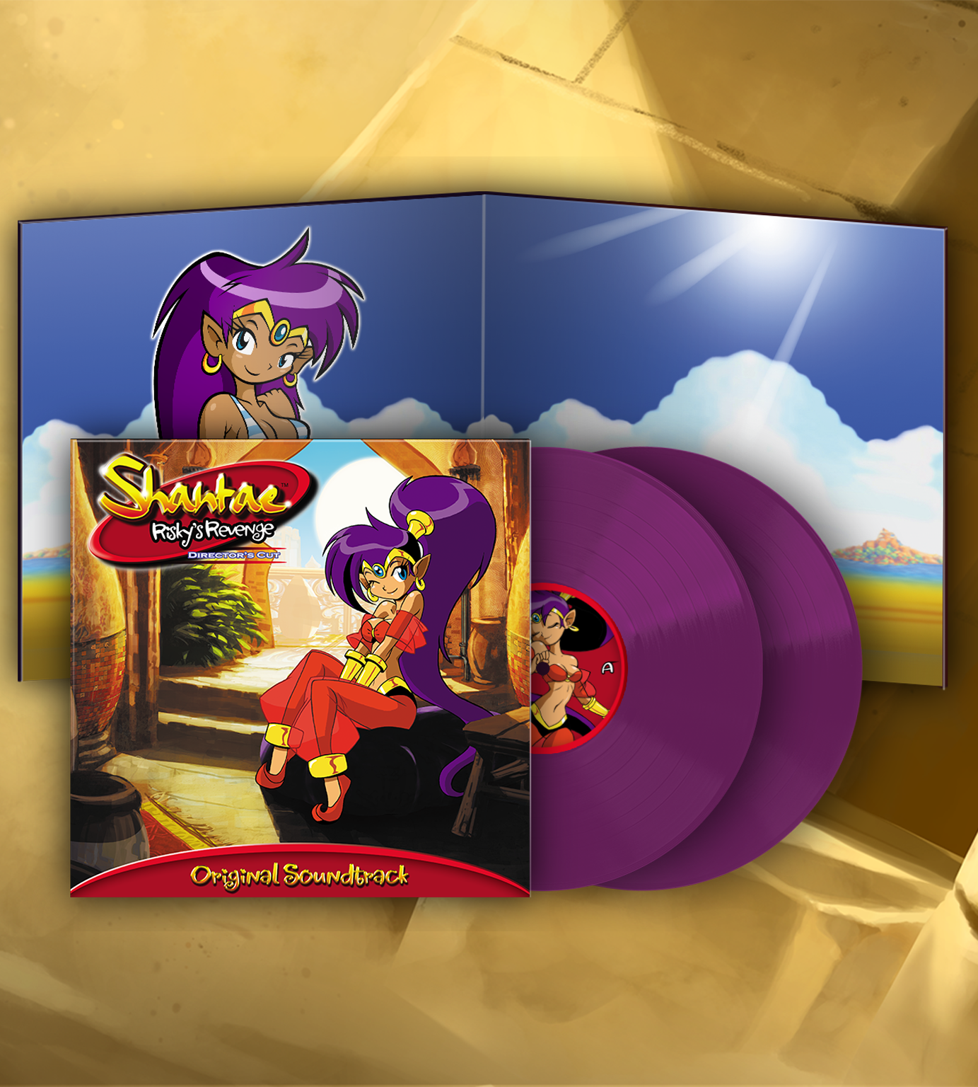 limited-run-games-shantae-risky-s-revenge-2lp-vinyl-soundtrack image 2