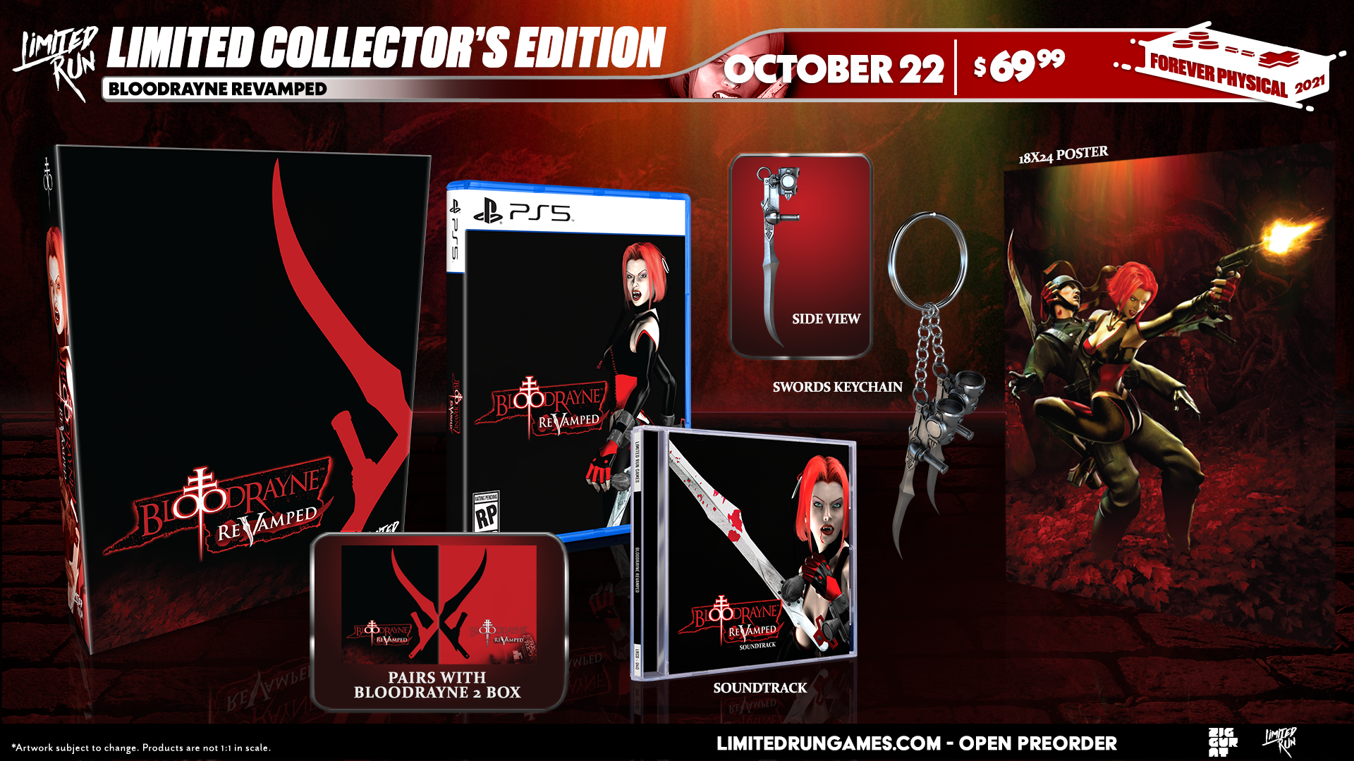 limited-run-games-bloodrayne-revamped-15-ps5-collectors-edition image 2
