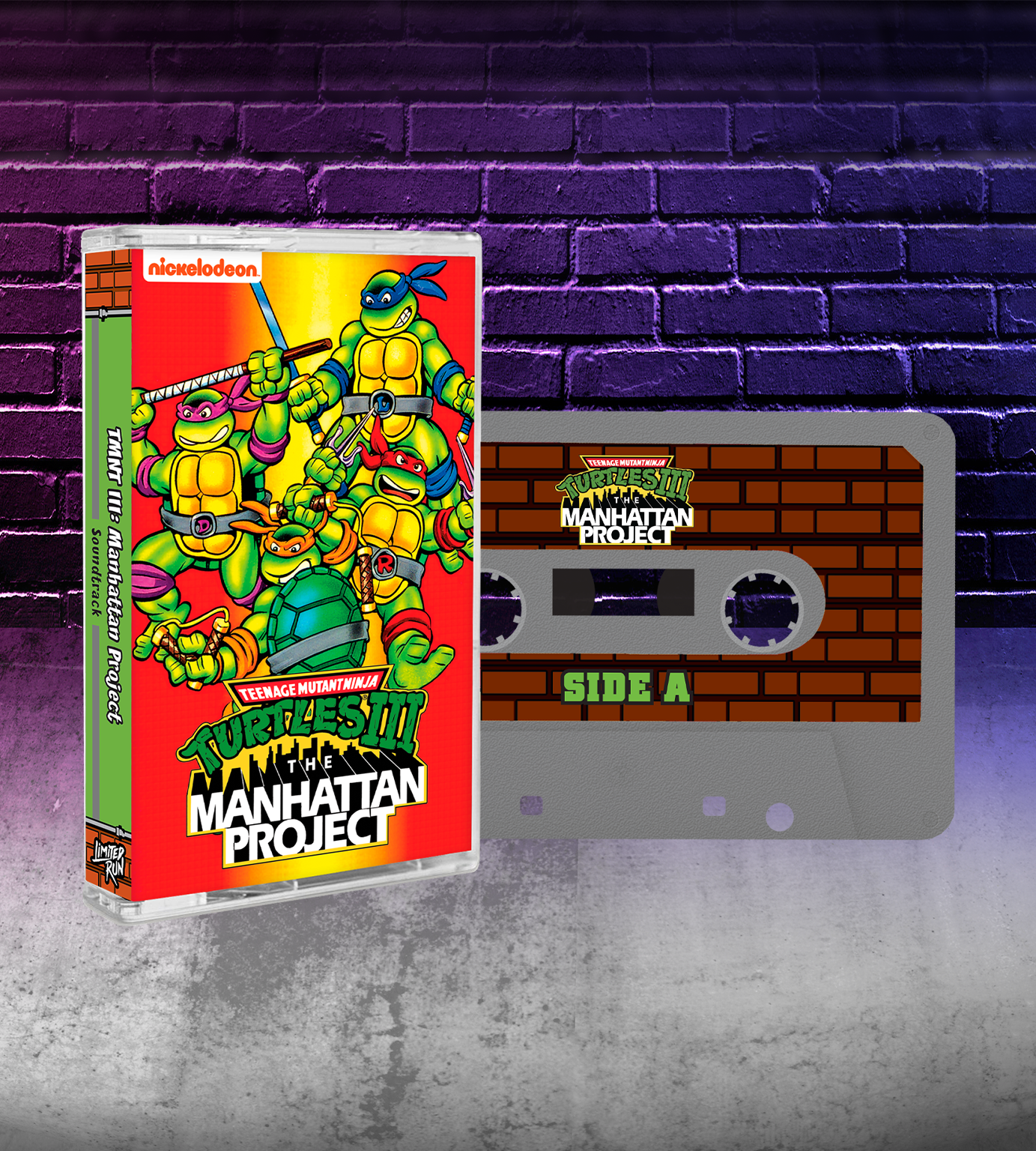 limited-run-tmnt-iii-manhattan-project-kassette-soundtrack image 2