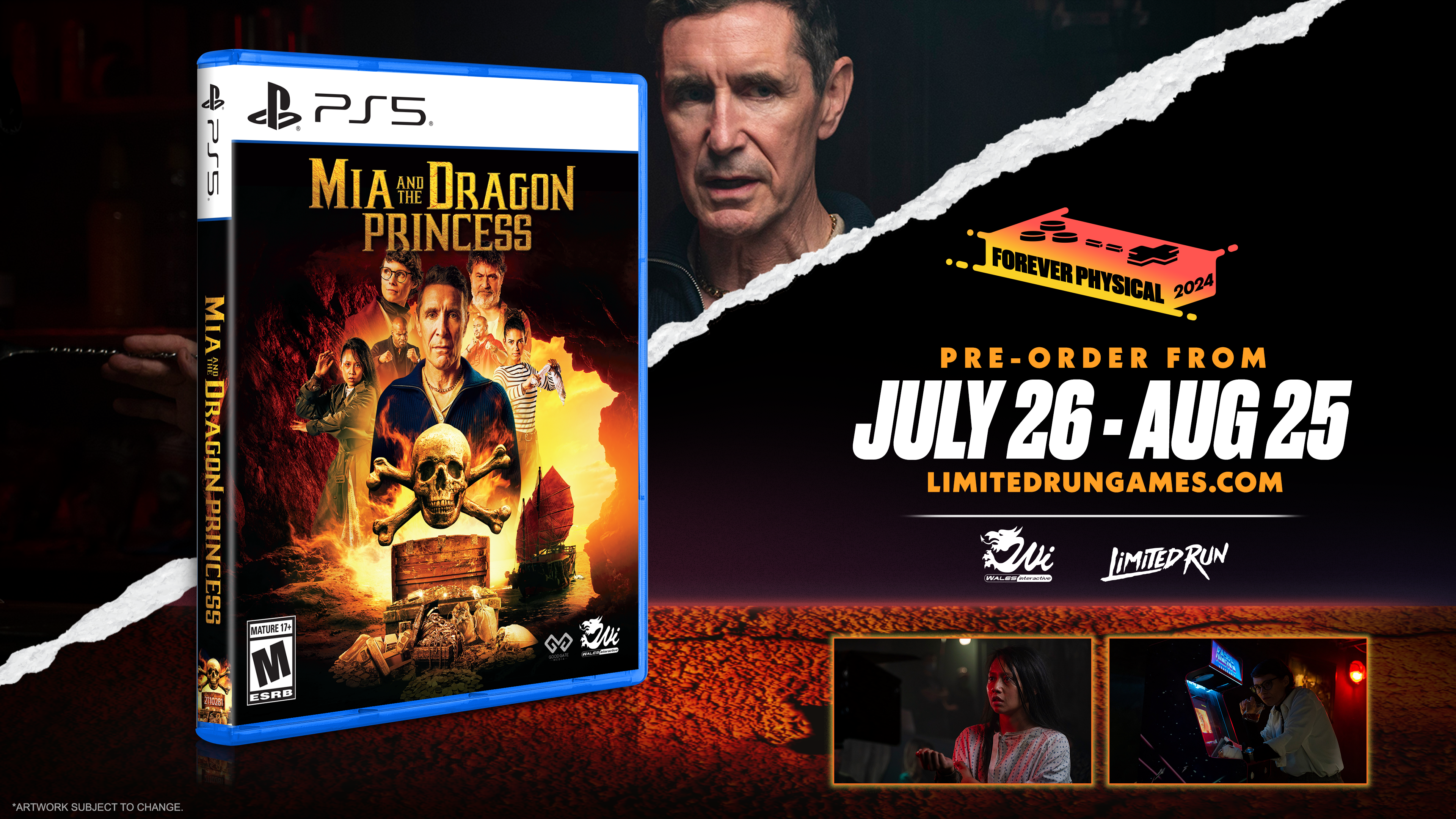 ps5-limited-run-114-mia-and-the-dragon-princess-ps5-spiel-disc image 3