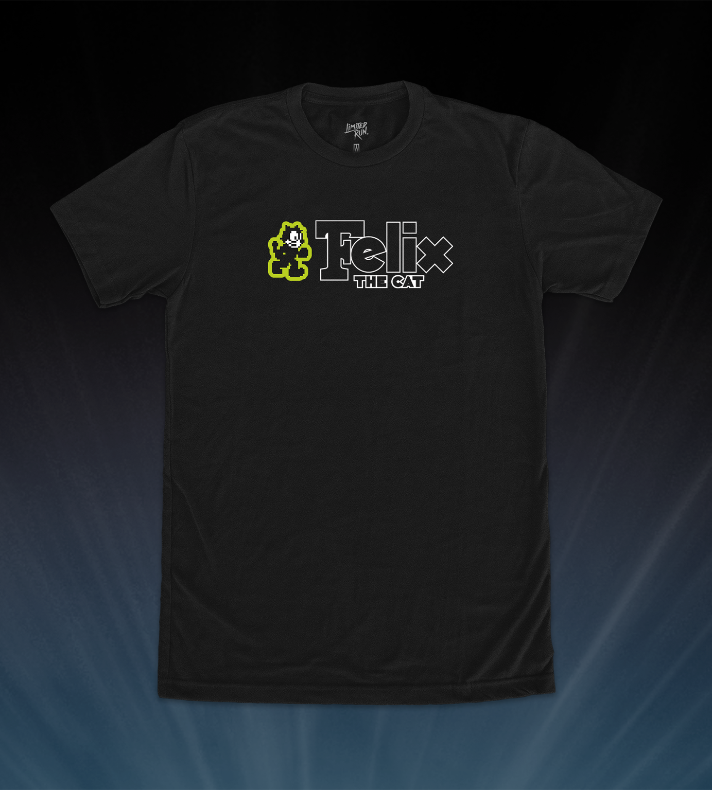 felix-the-cat-logo-tee-t-shirt-gr-en-xs-3x-retro-merch image 2