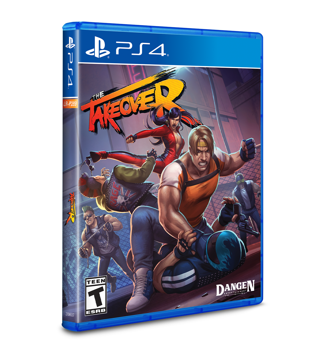 limited-run-games-408-the-takeover-ps4-spiel-beat-em-up image 1