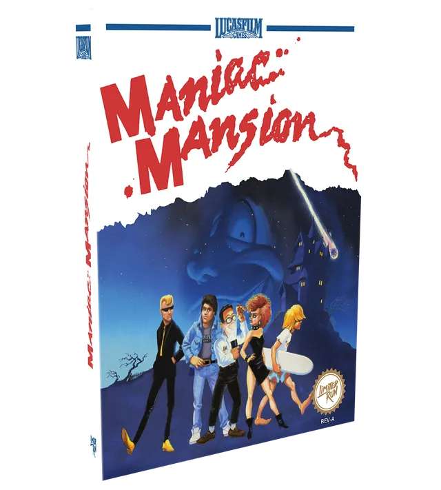 limited-run-maniac-mansion-nes-modul-cartridge-adventure image 1