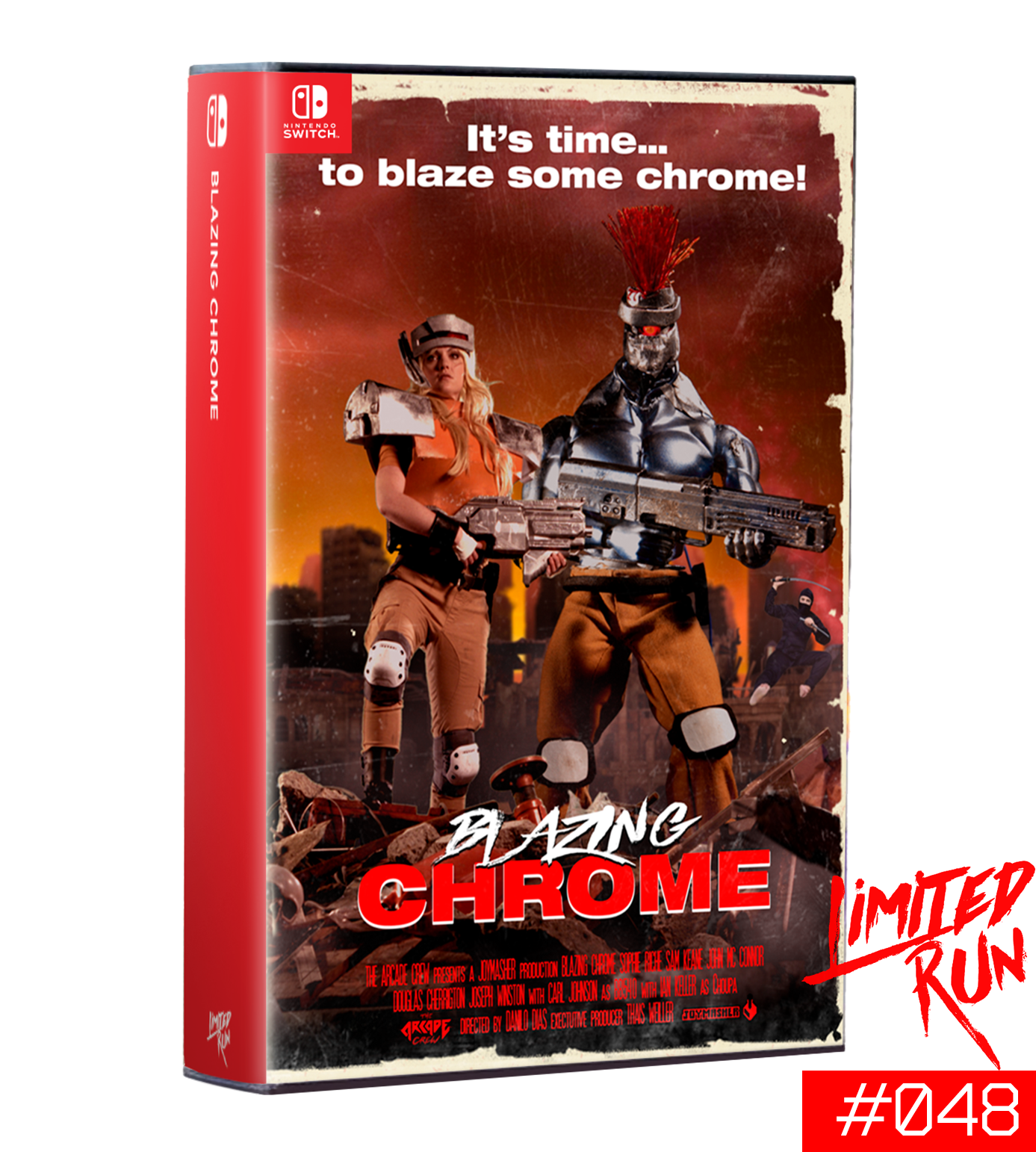 switch-limited-run-48-blazing-chrome-vhs-switch-spiel-sammler image 1