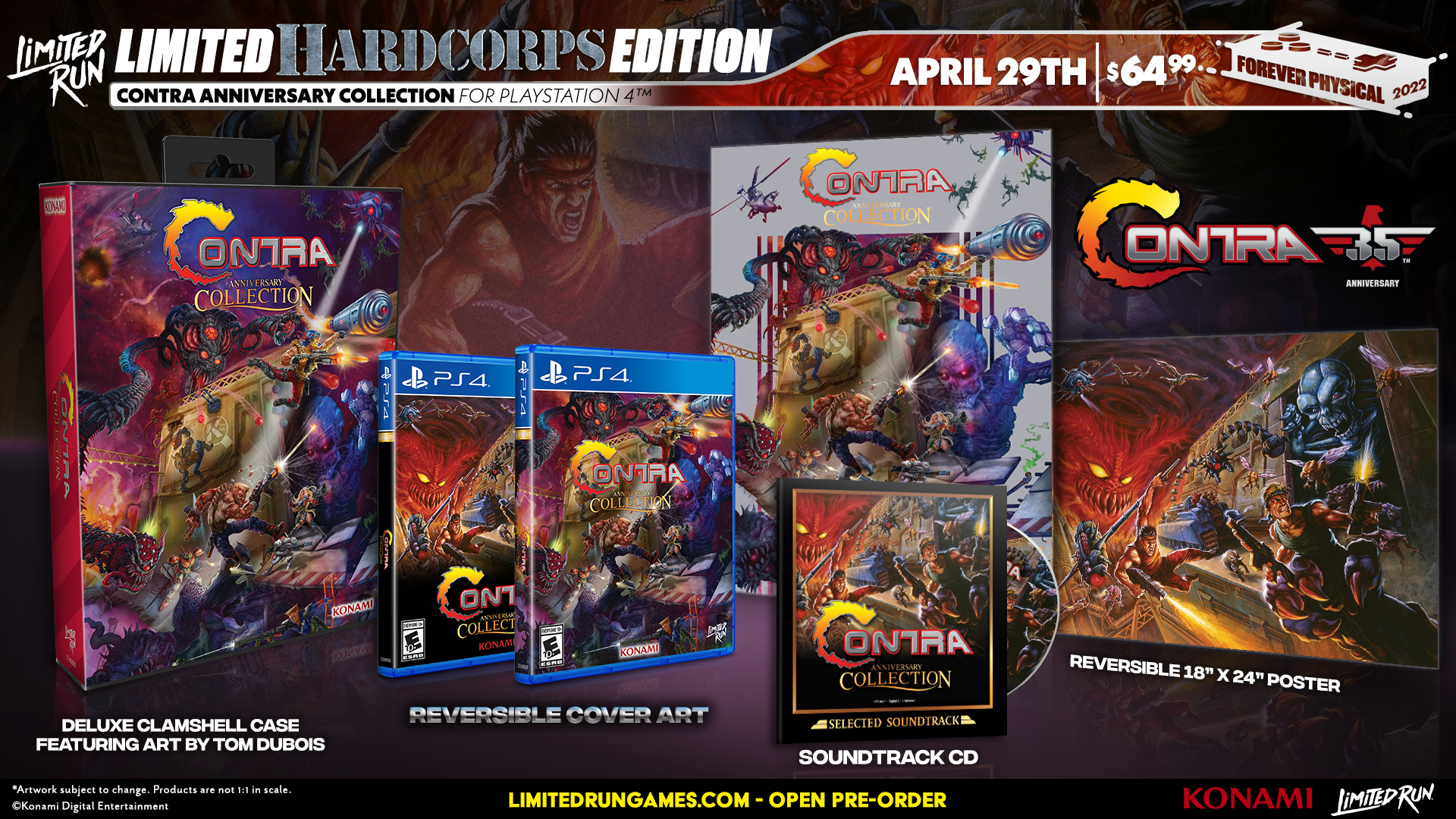 limited-run-contra-anniversary-collection-hard-corps-edition-ps4-spiel image 3