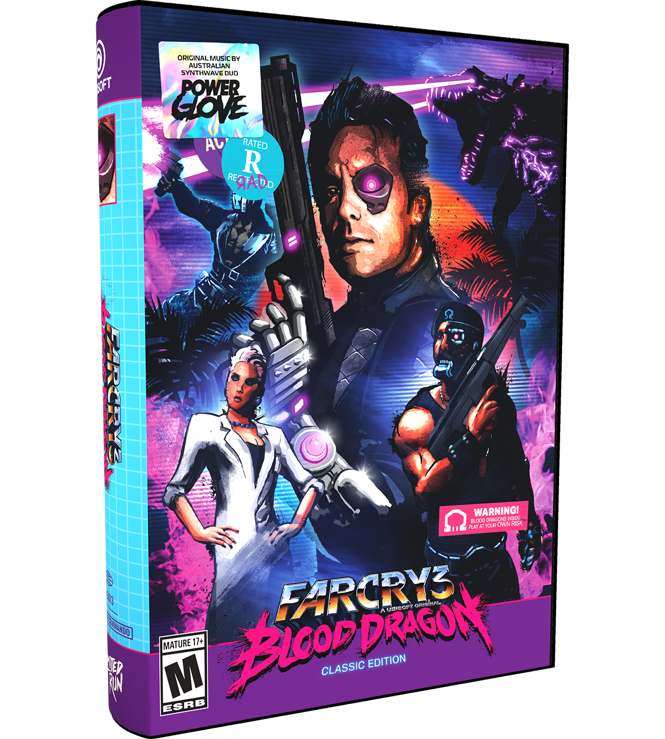 limited-run-far-cry-3-blood-dragon-ps4-spiel-vhs-edition-cyber-shooter image 2