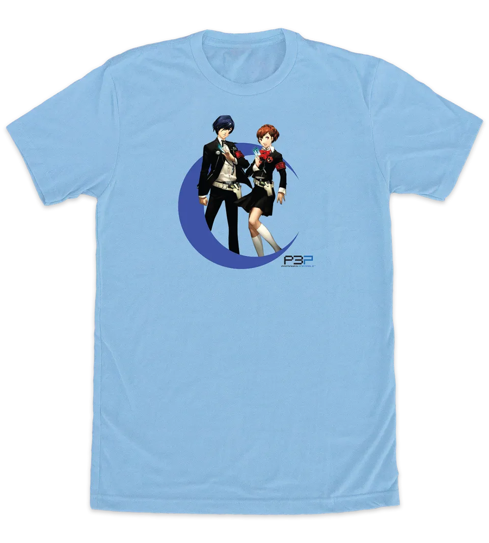 limited-run-persona-3-portable-t-shirt-gaming-merch-gr-e-l image 1
