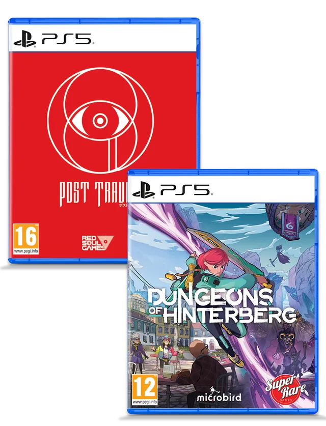 super-rare-games-ps5-bundle-4-post-trauma-dungeons-hinterberg-ps5-spiel image 1