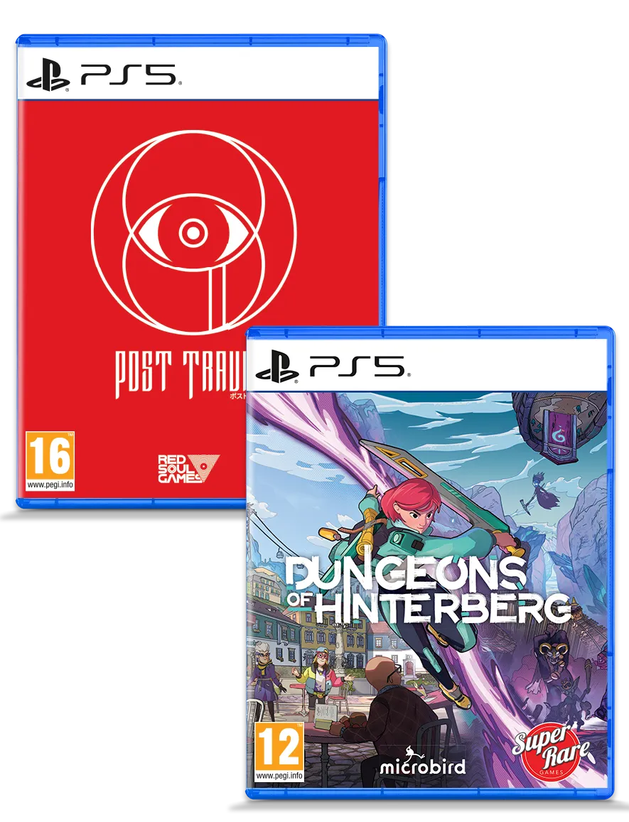 super-rare-games-ps5-bundle-4-post-trauma-dungeons-hinterberg-ps5-spiel image 1