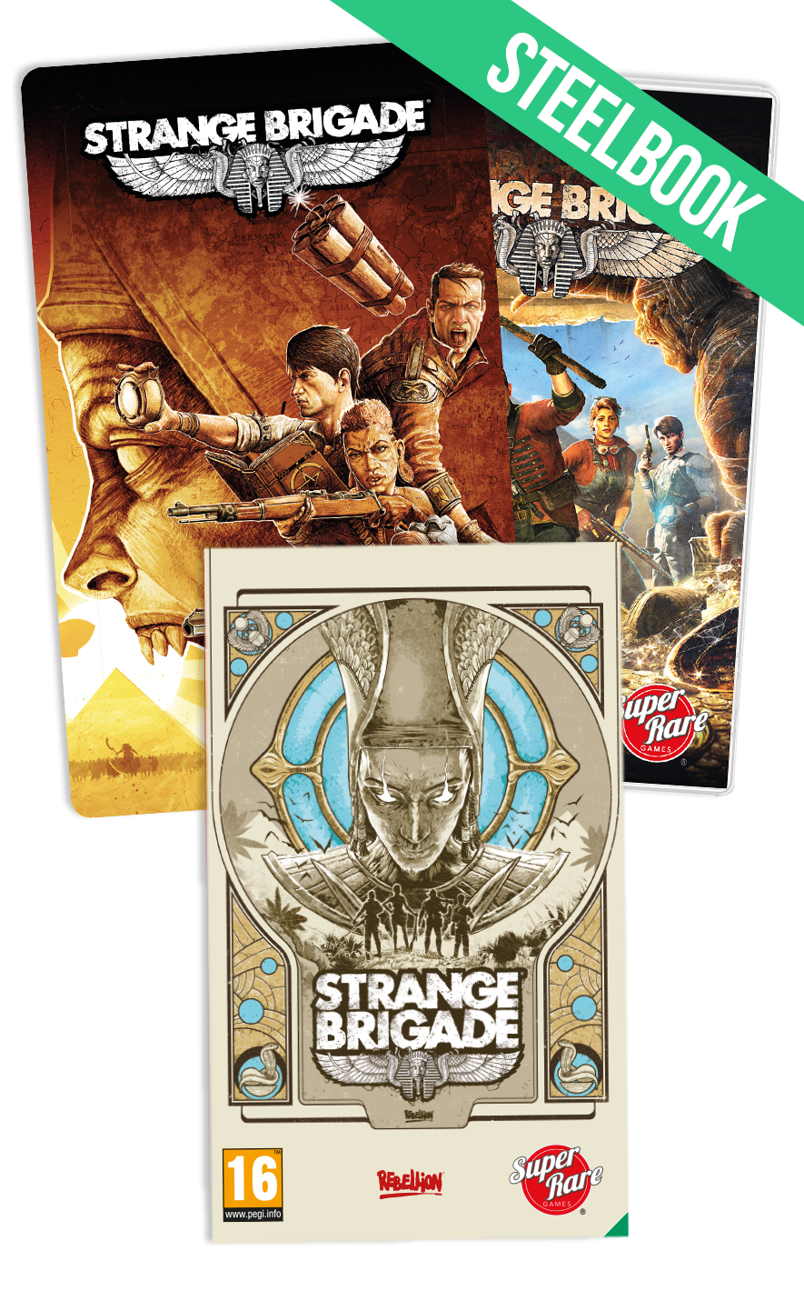 super-rare-games-srg-71-strange-brigade-switch-spiel-steelbook image 1
