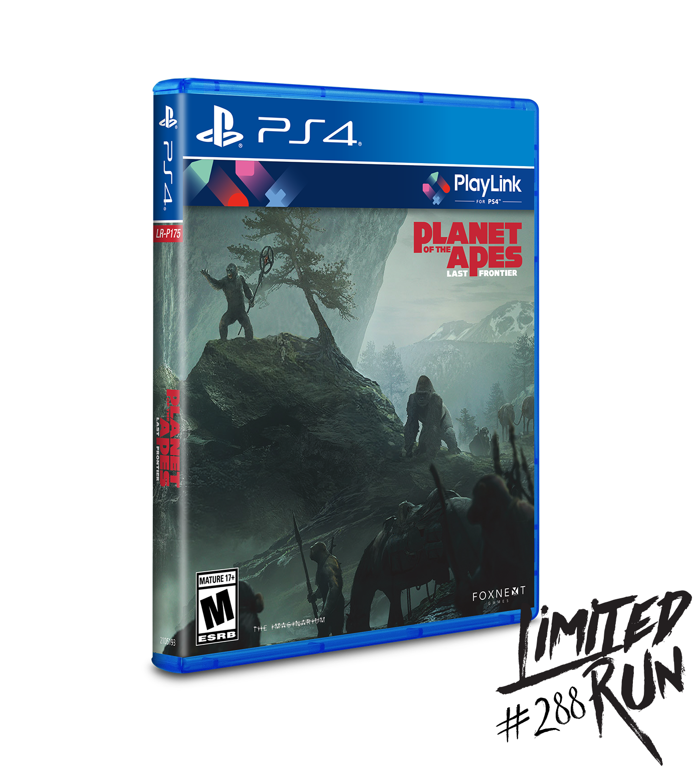 limited-run-288-planet-of-the-apes-last-frontier-ps4-spiel-disc image 1