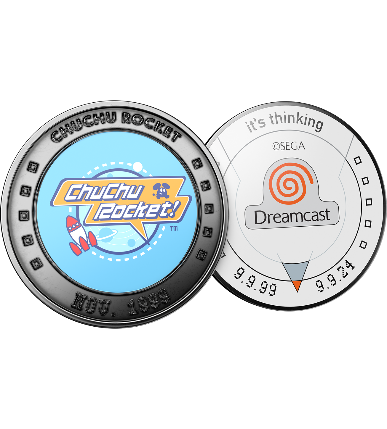 limited-run-chuchu-rocket-commemorative-coin-sammlerm-nze image 1