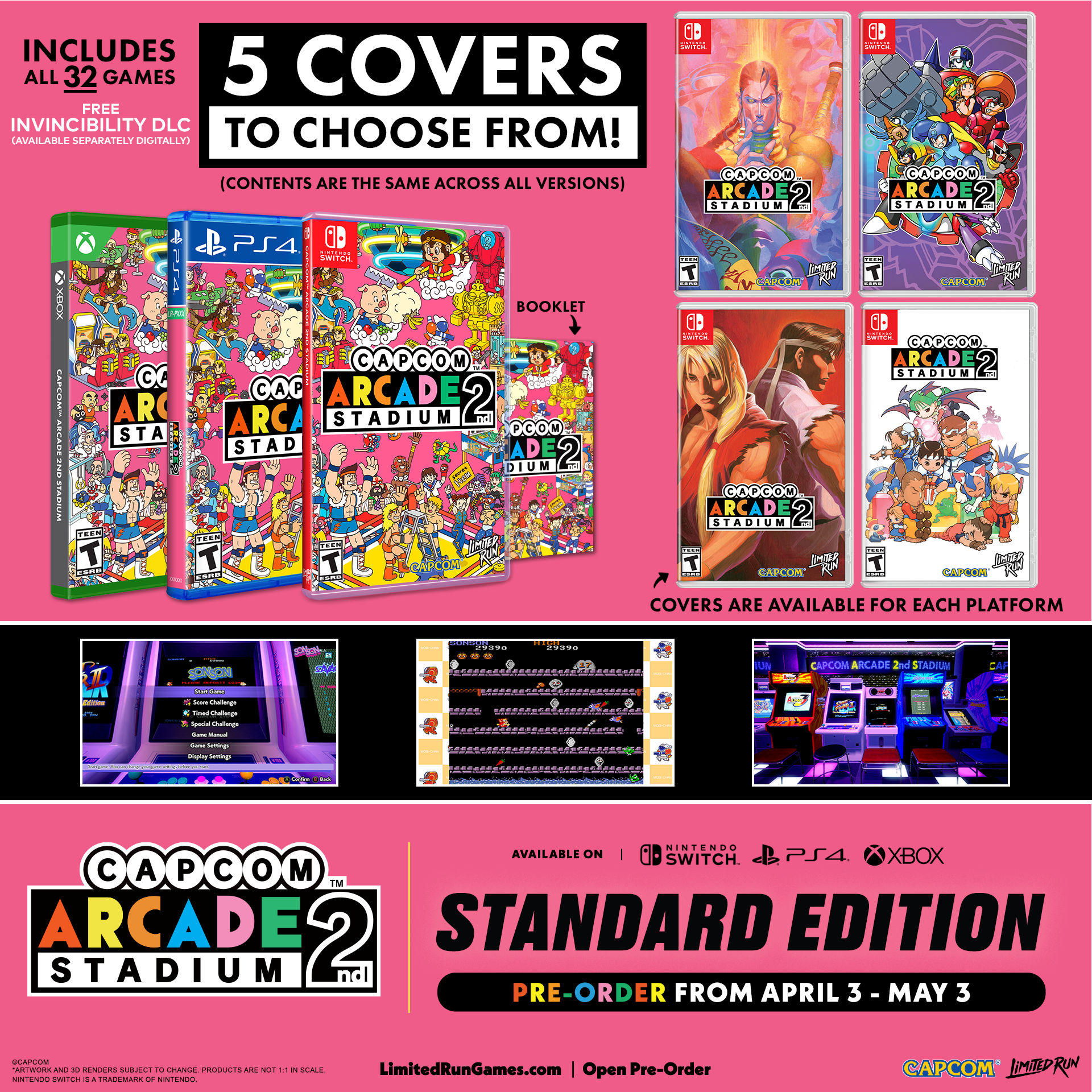 xbox-limited-run-capcom-arcade-stadium-vol-2-xbox-spiel-standard image 2