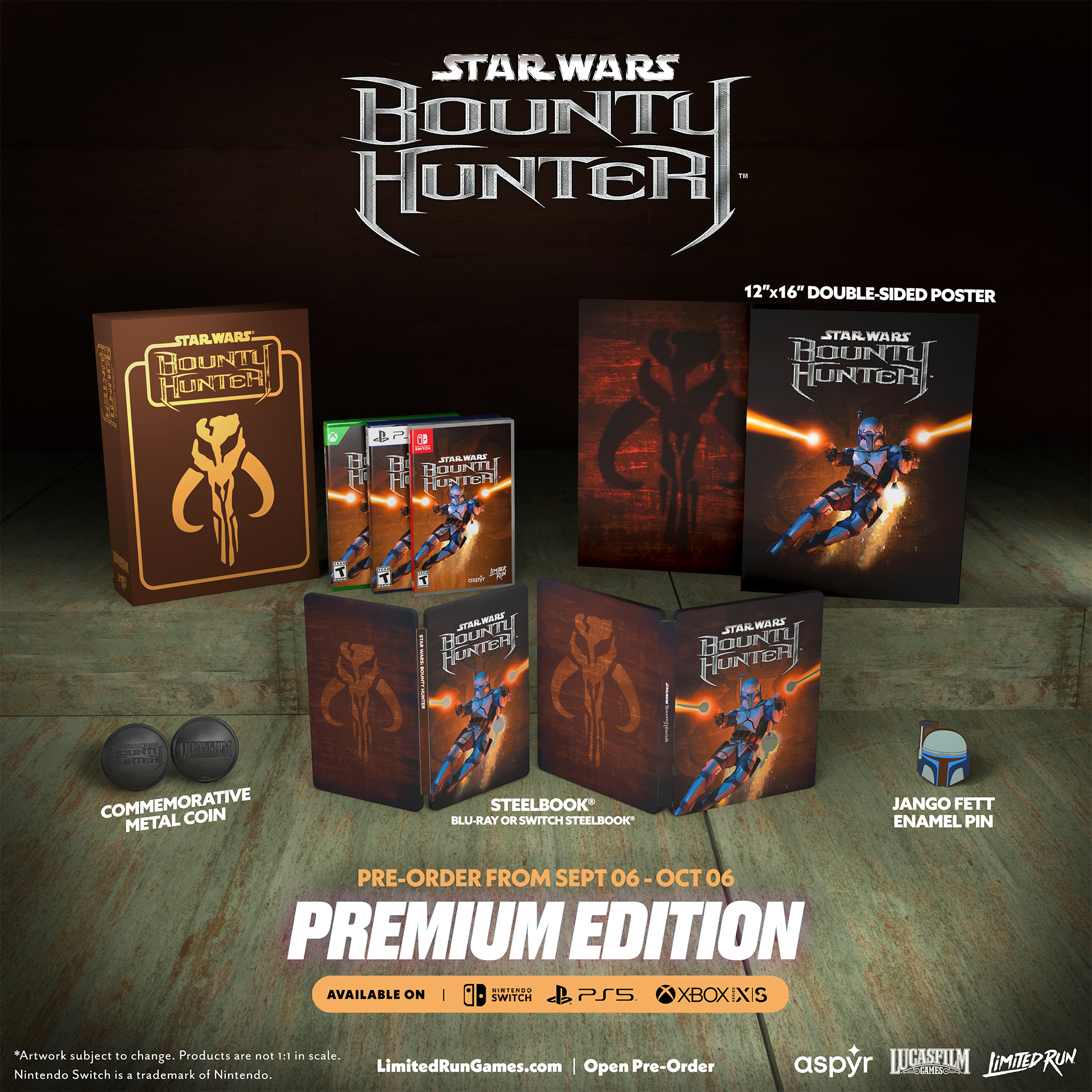 limited-run-games-118-star-wars-bounty-hunter-ps5-spiel-premium image 2