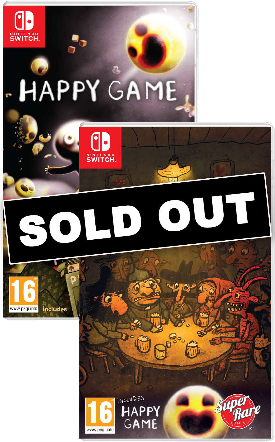 super-rare-games-happy-game-pilgrims-switch-spiel-srg-93-2-in-1 image 1