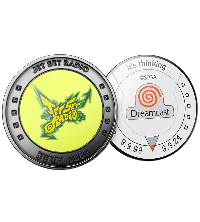 limited-run-jet-set-radio-commemorative-coin-sammler-m-nze image 1