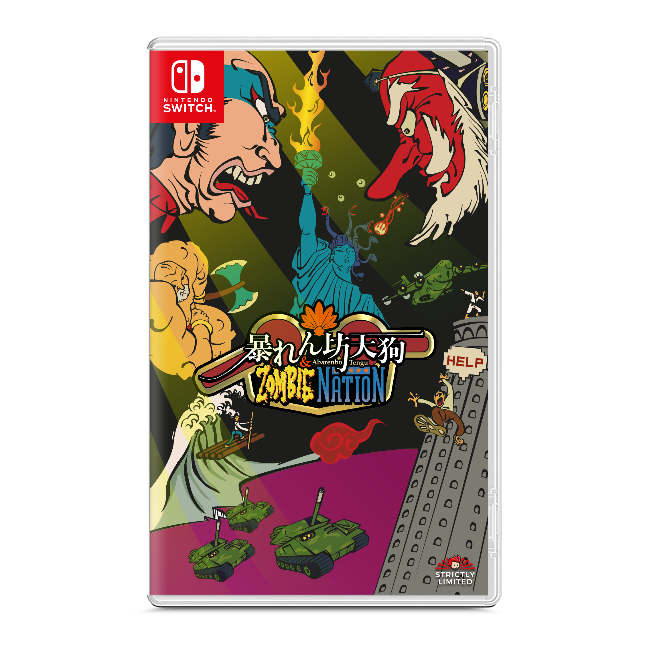 strictly-limited-abarenbo-tengu-zombie-nation-switch-spiel-le image 1