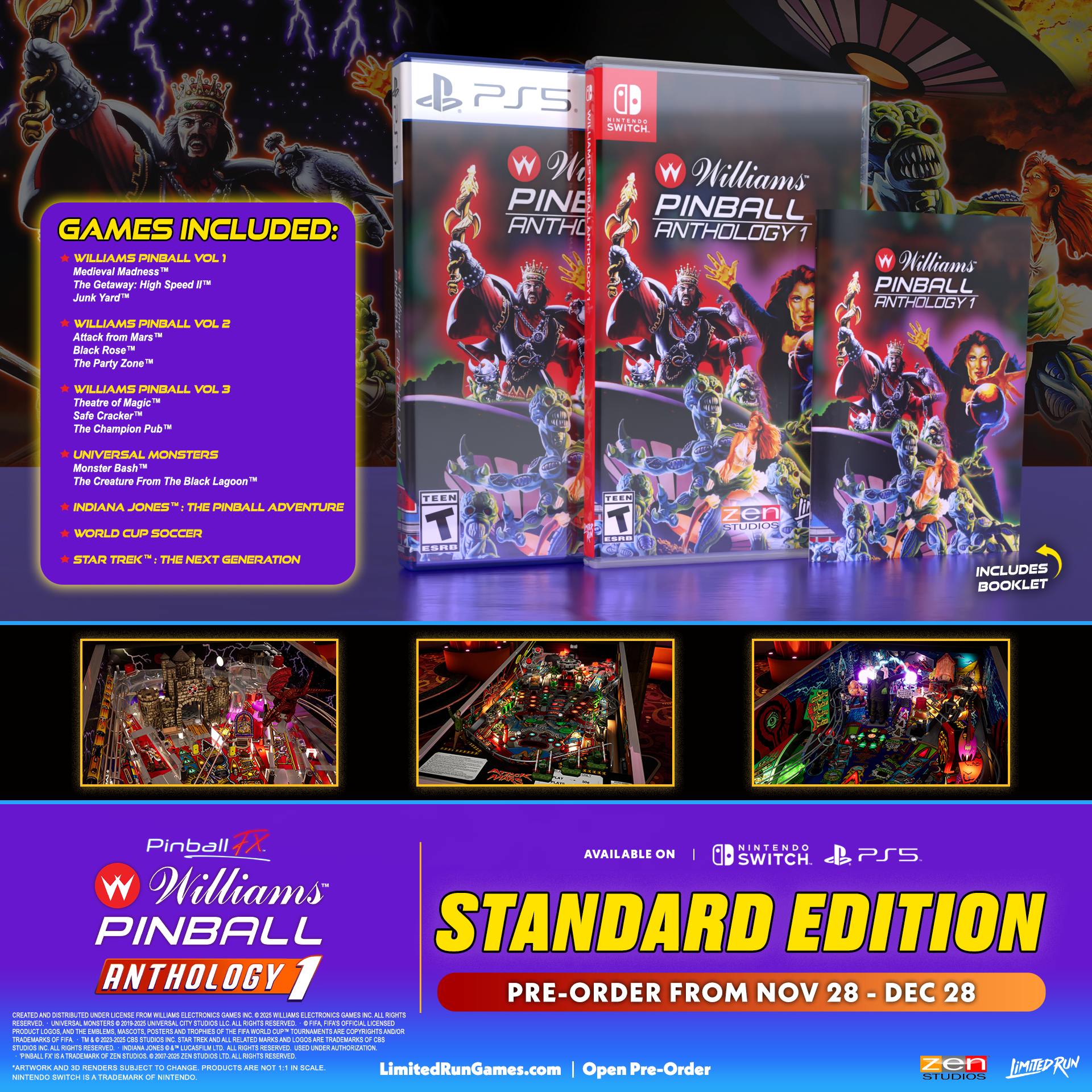 limited-run-pinball-fx-williams-ps5-spiel-anthology-vol-1 image 2