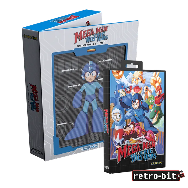 strictly-limited-mega-man-wily-wars-mega-drive-modul-collector-s-edition image 1