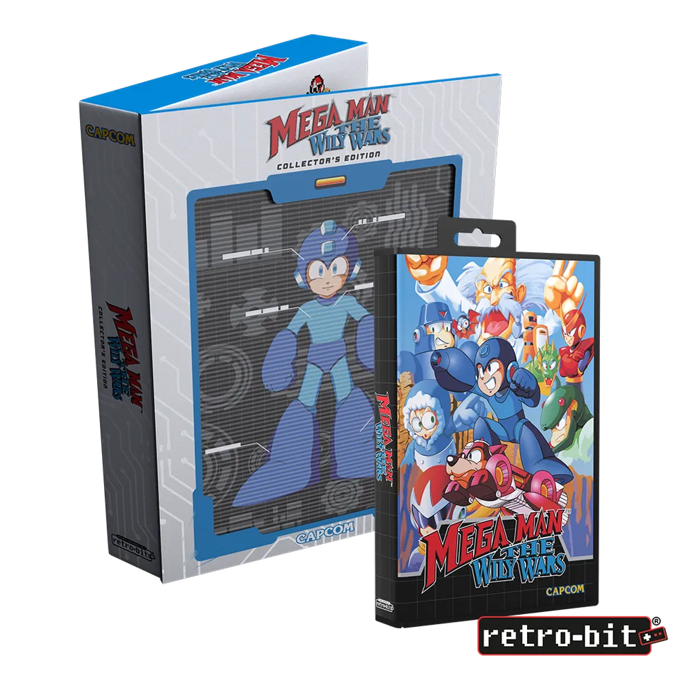 strictly-limited-mega-man-wily-wars-mega-drive-modul-collector-s-edition image 1