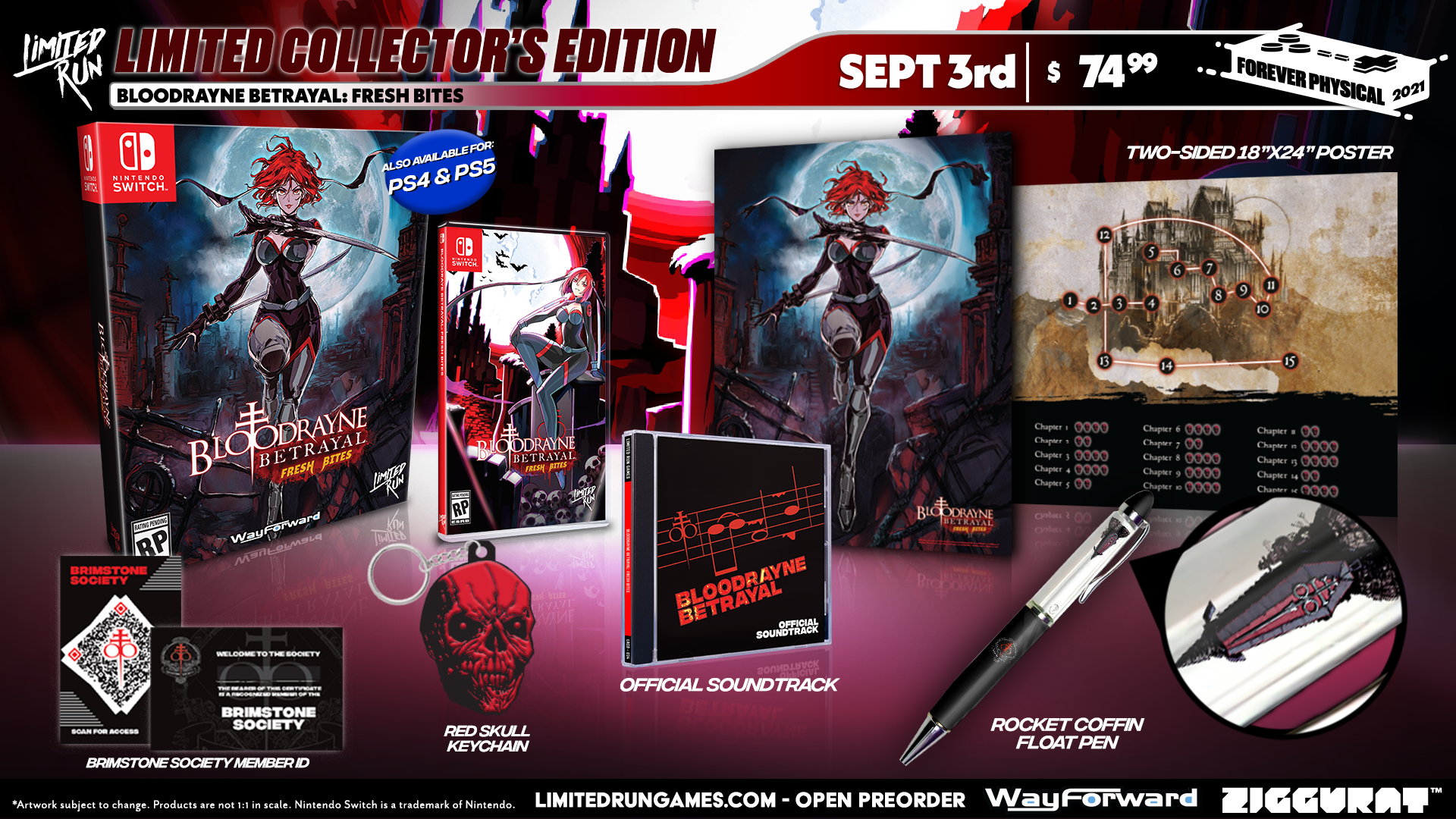 limited-run-bloodrayne-betrayal-fresh-bites-120-switch-spiel-collectors-edition image 2