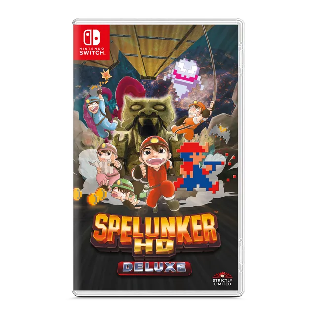 strictly-limited-spelunker-hd-deluxe-switch-spiel-limited-2700-stk image 1
