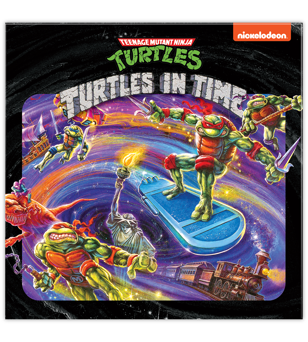 limited-run-tmnt-turtles-in-time-vinyl-soundtrack-green-ooze image 4