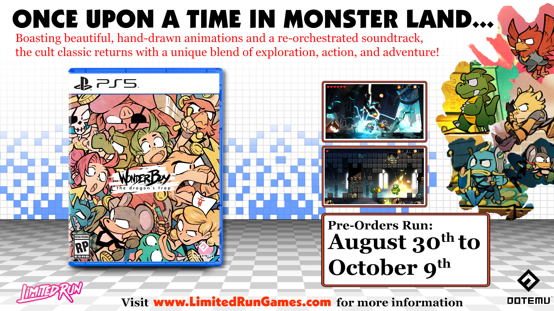 limited-run-wonder-boy-dragon-s-trap-ps5-spiel-standard image 3