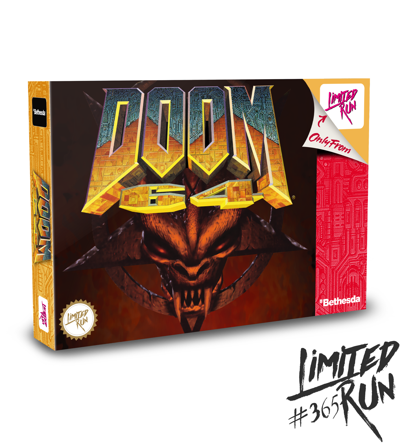 limited-run-365-doom-64-classic-edition-ps4-spiel-n64-box image 1