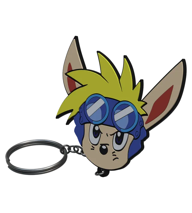 limited-run-rocket-knight-sparkster-schl-sselanh-nger-gummi image 1
