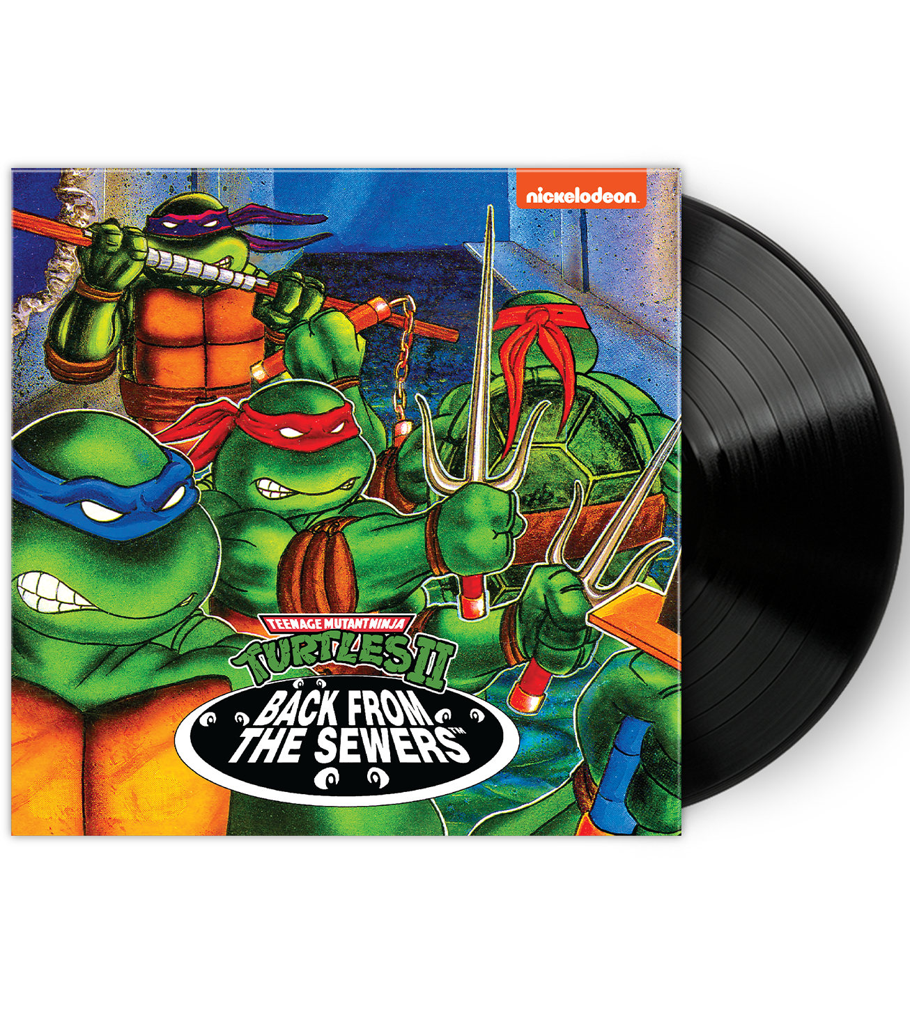 limited-run-tmnt-ii-back-from-sewers-vinyl-green-ooze image 5