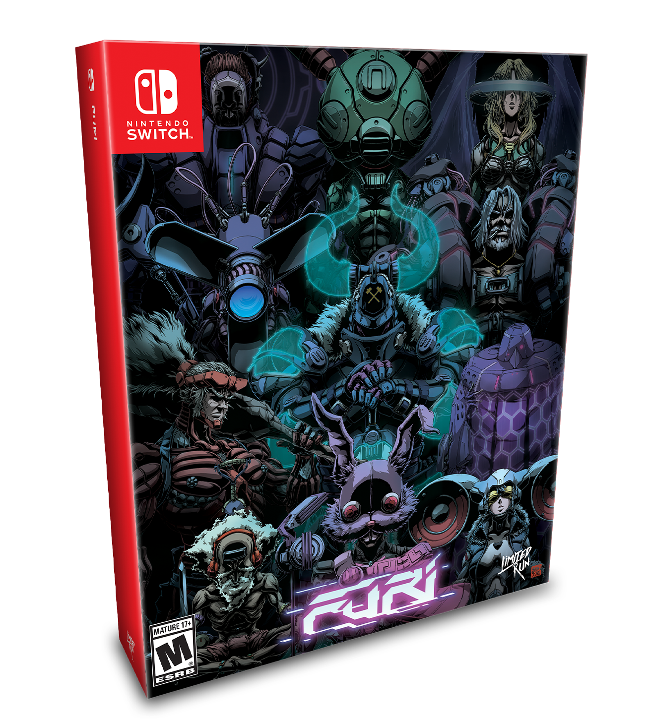 limited-run-games-furi-14-switch-collector-s-steelbook-soundtrack image 1