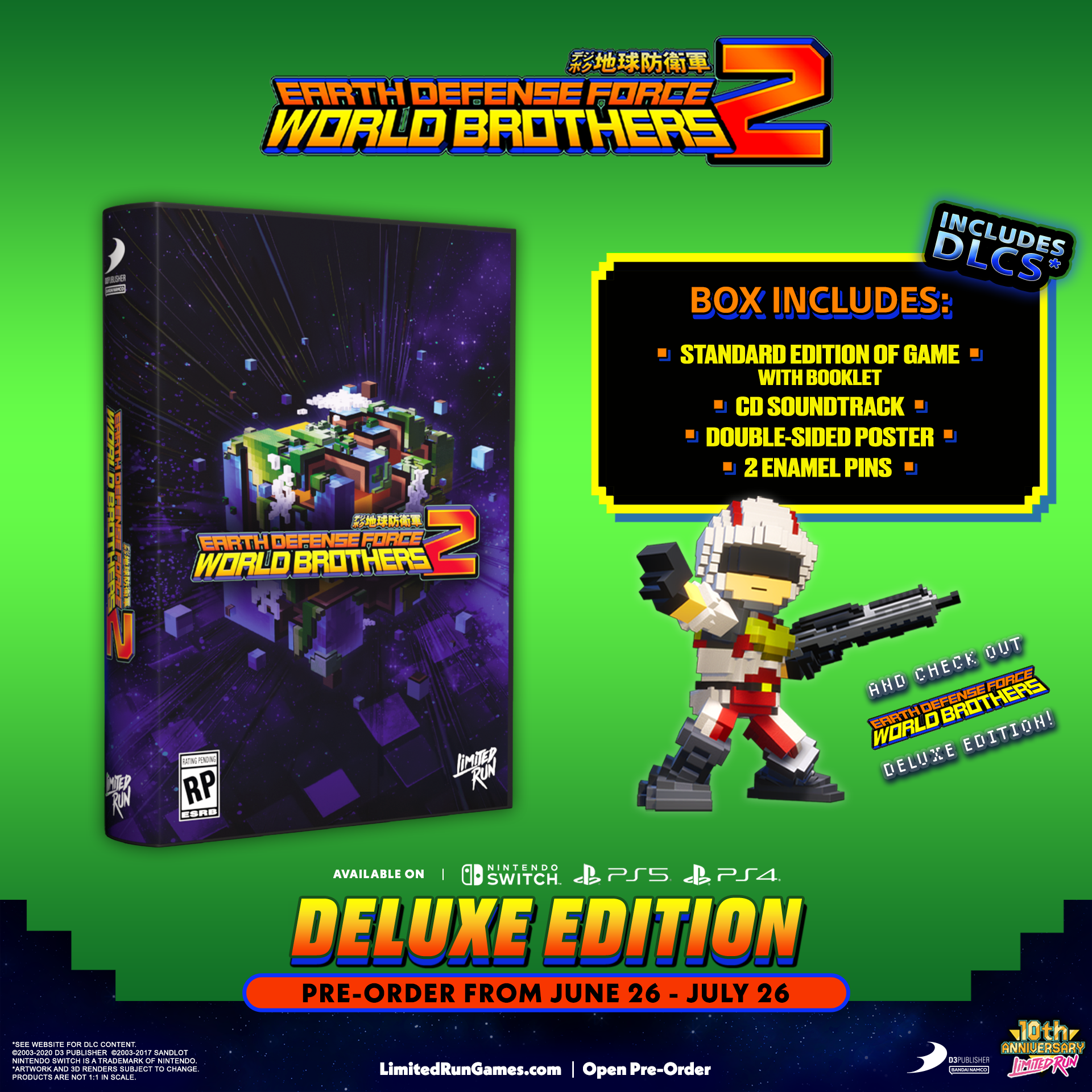 limited-run-edf-world-brothers-2-deluxe-edition-ps5-spiel image 2