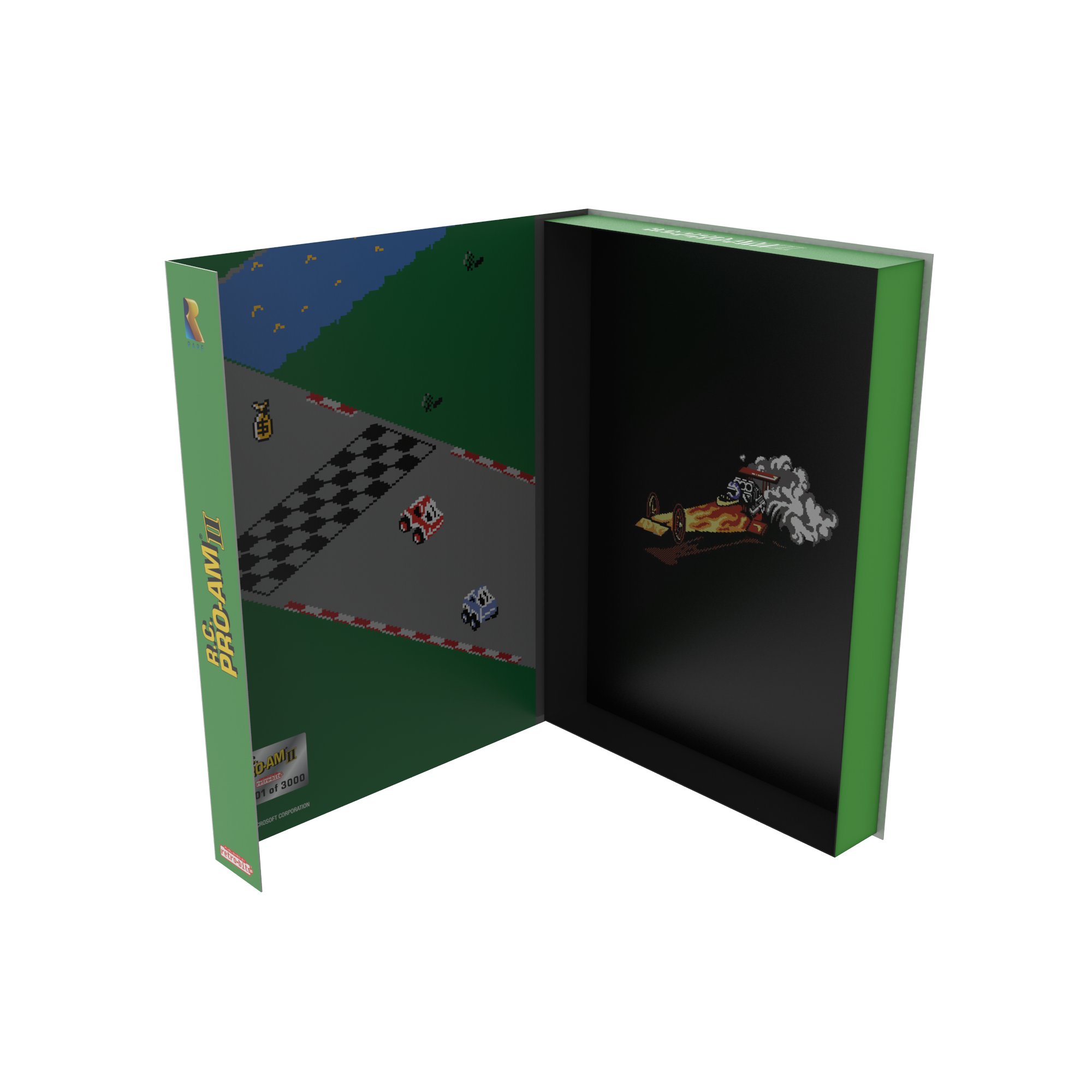 r-c-pro-am-ii-nes-retro-cartridge-spiel-pal-raceway-box image 5