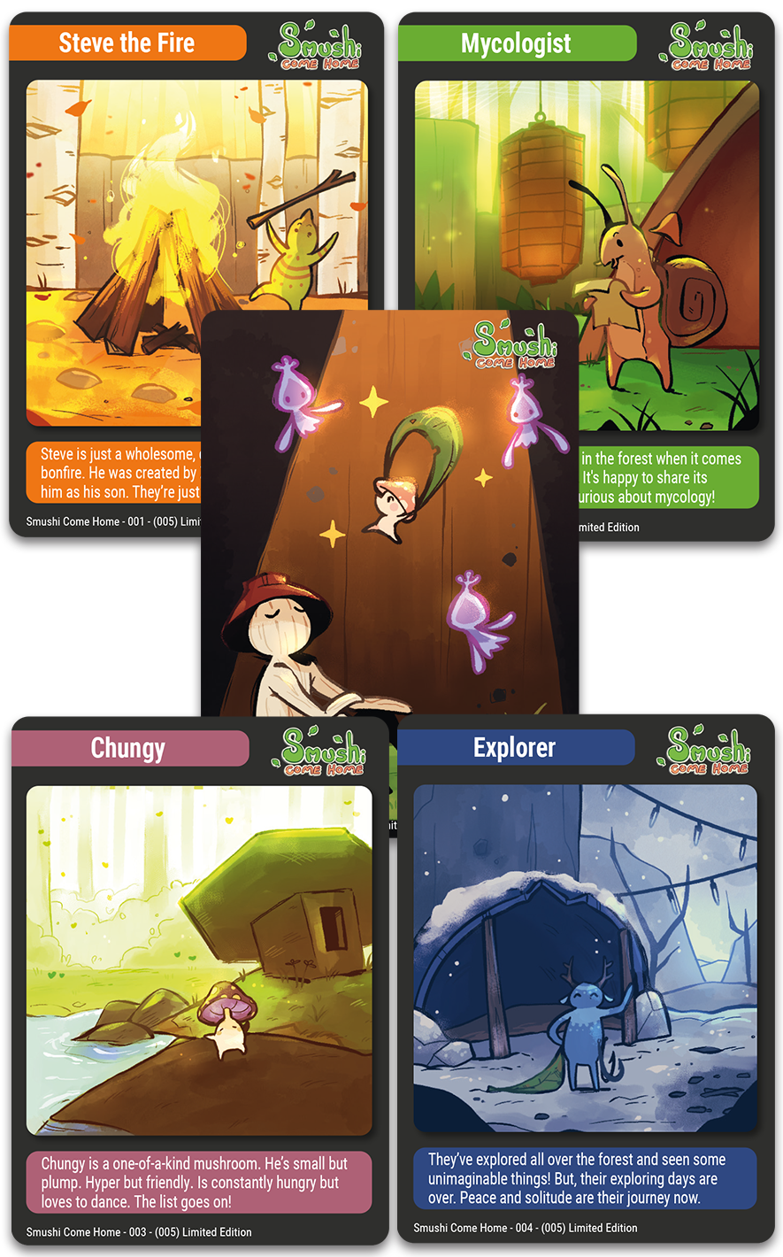super-rare-games-tc-118-smushi-come-home-trading-cards-booster image 1