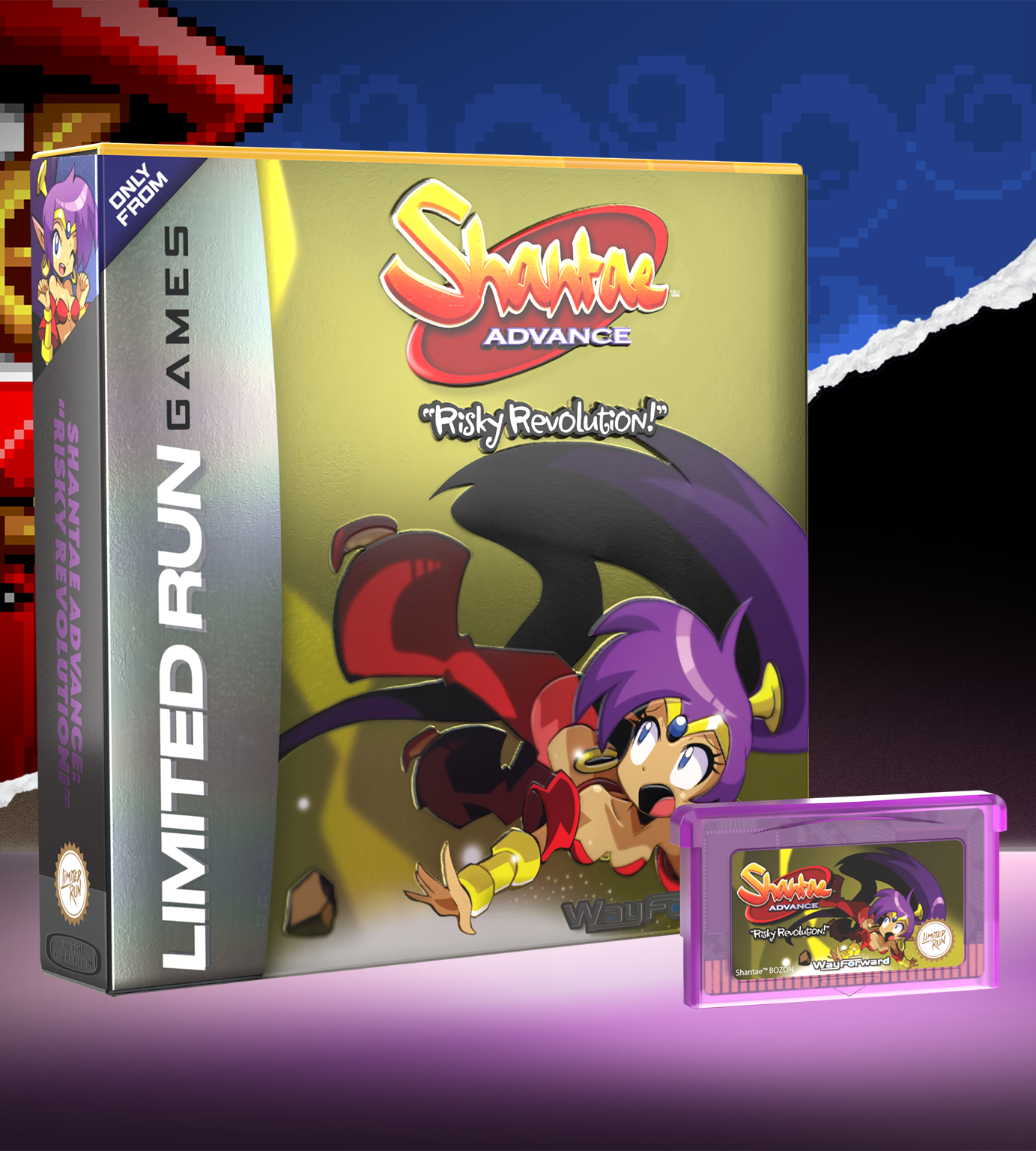 limited-run-shantae-advance-risky-revolution-gba-modul-spiel image 2