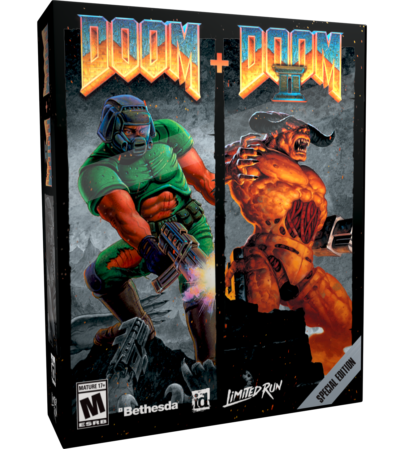limited-run-doom-doom-ii-switch-spiel-big-box-shooter-edition image 4
