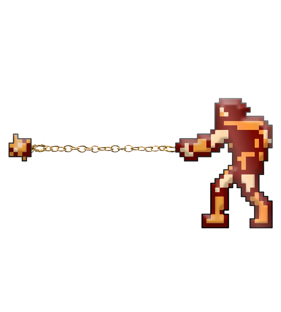 limited-run-castlevania-anniversary-emaille-pin-simon-chain-whip image 1
