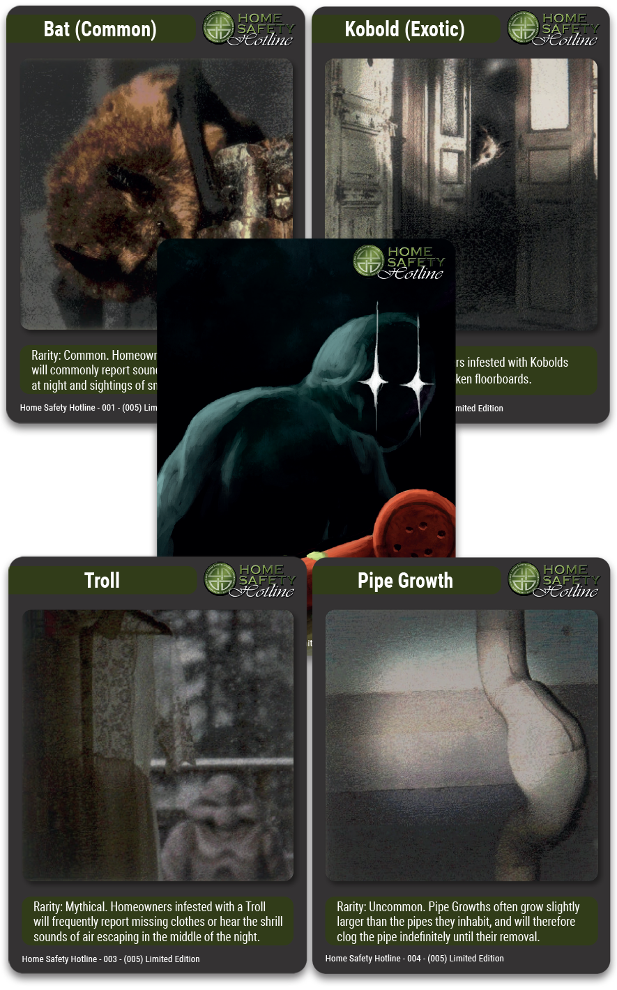 super-rare-games-tc-155-home-safety-hotline-trading-cards-booster image 1