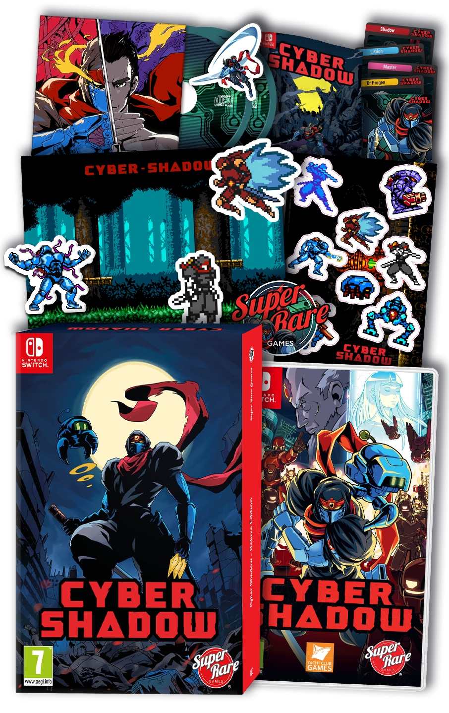 super-rare-pb-39-cyber-shadow-blud-highland-switch-bundle image 2