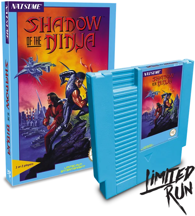limited-run-shadow-of-the-ninja-nes-spiel-hellblau image 1