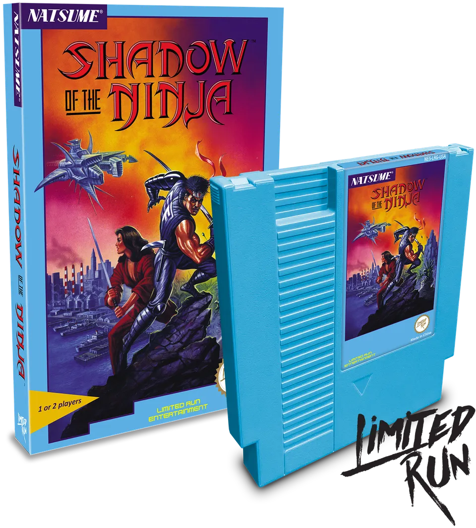 limited-run-shadow-of-the-ninja-nes-spiel-hellblau image 1