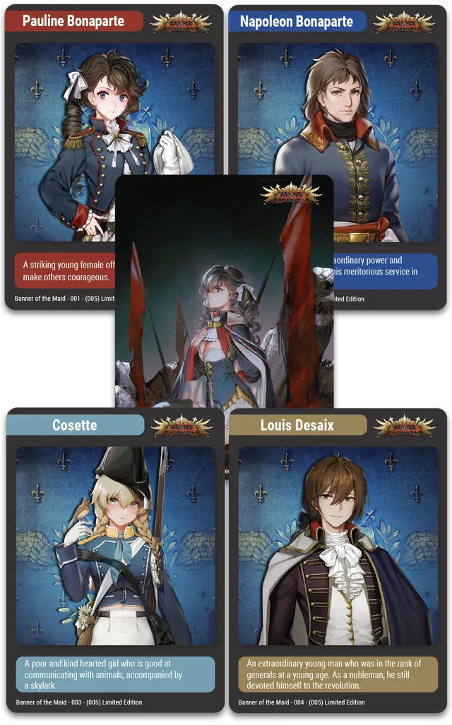 super-rare-games-tc-142-banner-of-the-maid-sammelkarten-booster-3er image 1