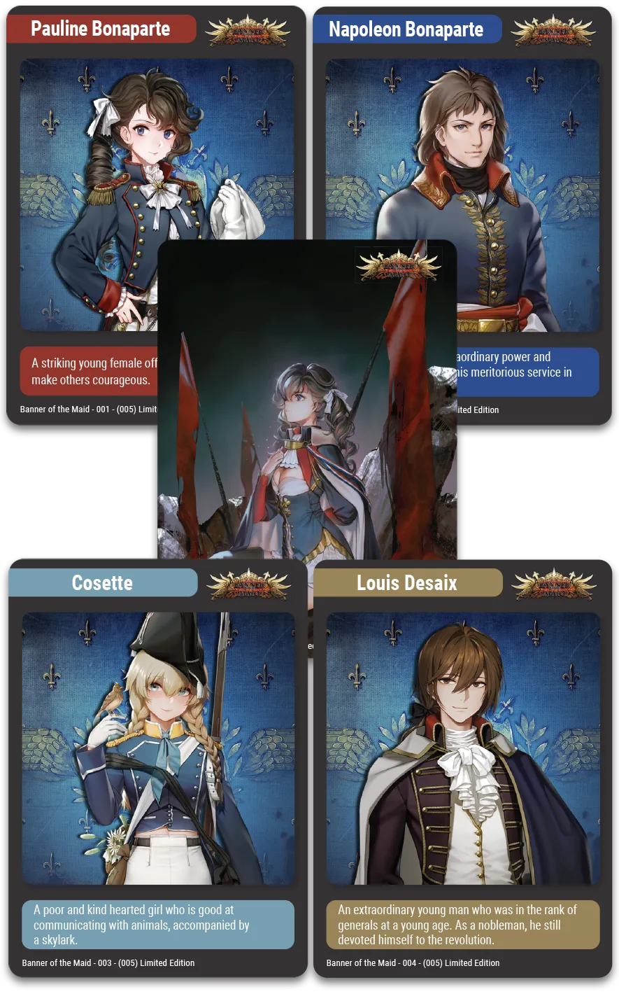 super-rare-games-tc-142-banner-of-the-maid-sammelkarten-booster-3er image 1