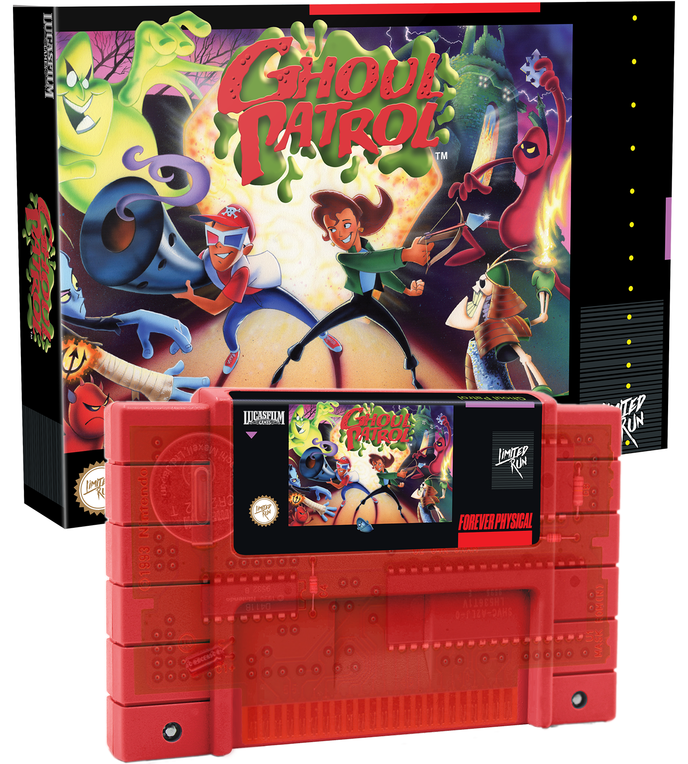 limited-run-ghoul-patrol-snes-modul-grau-standard image 2