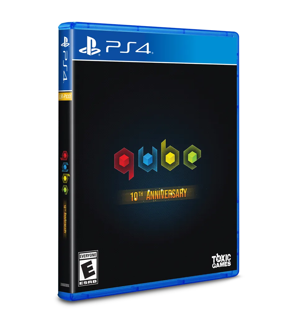 limited-run-q-u-b-e-10th-anniversary-ps4-spiel-puzzle image 1