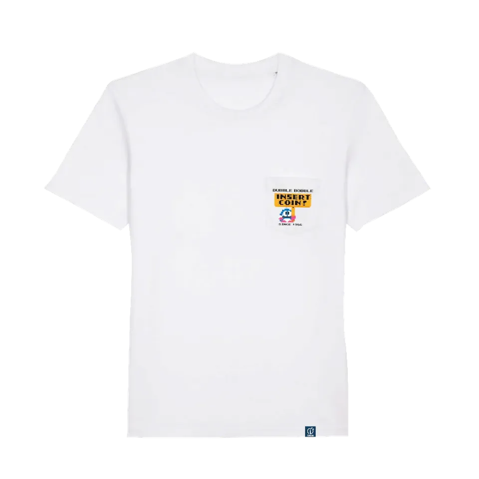 bubble-bobble-insert-coin-t-shirt-bio-baumwolle-gr-e-m-xxxl image 1